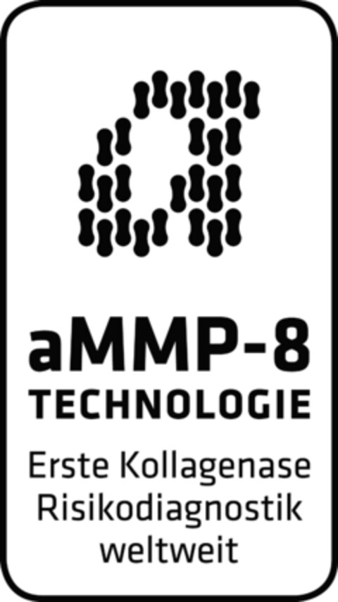 aMMP-8 TECHNOLOGIE Erste Kollagenase Risikodiagnostik weltweit Logo (EUIPO, 09.08.2012)