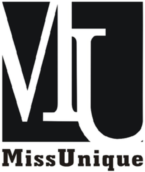 MU Miss Unique Logo (EUIPO, 20.11.2012)