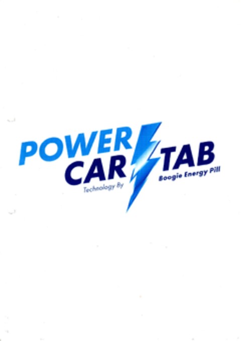 POWER CAR TAB Technology By Boogie Energy Pill Logo (EUIPO, 09/10/2013)