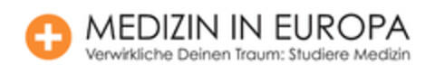 MEDIZIN IN EUROPA Verwirkliche Deinen Traum: Studiere Medizin Logo (EUIPO, 10/29/2014)