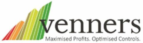 VENNERS. MAXIMISED PROFITS. OPTIMISED CONTROLS. Logo (EUIPO, 07/22/2015)