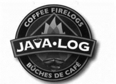 JAVA LOG COFFEE FIRELOGS BÛCHES DE CAFÉ Logo (EUIPO, 08/20/2015)