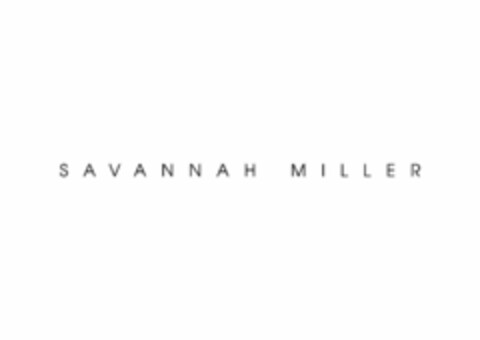 SAVANNAH MILLER Logo (EUIPO, 20.04.2016)