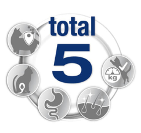 TOTAL 5 Logo (EUIPO, 10.08.2016)