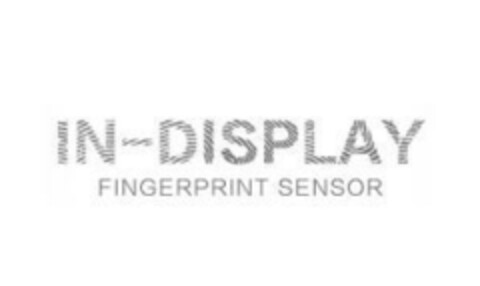 IN-DISPLAY FINGERPRINT SENSOR Logo (EUIPO, 11.04.2017)