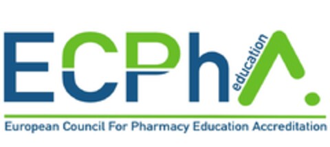 ECPhA education European Council For Pharmacy Education Accreditation Logo (EUIPO, 08/12/2019)