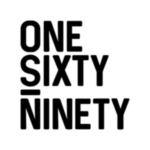 ONE SIXTY NINETY Logo (EUIPO, 21.10.2019)