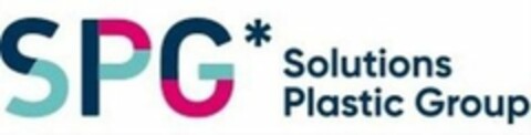 SPG SOLUTIONS PLASTIC GROUP Logo (EUIPO, 17.12.2019)