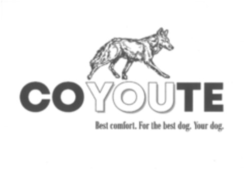 COYOUTE Best comfort. For the best dog. Your dog. Logo (EUIPO, 23.04.2020)