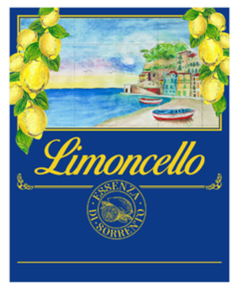 ESSENZA DI SORRENTO Limoncello Logo (EUIPO, 02/17/2021)