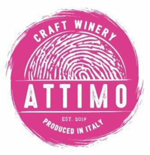 CRAFT WINERY ATTIMO EST. 2019 PRODUCED IN ITALY Logo (EUIPO, 16.11.2021)