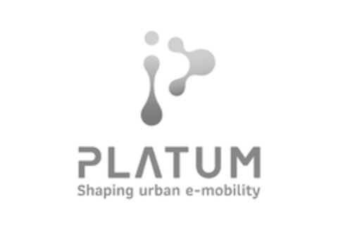 PLATUM Shaping urban e-mobility Logo (EUIPO, 11/22/2021)