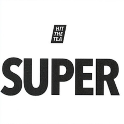 HIT THE TEA SUPER Logo (EUIPO, 15.12.2022)