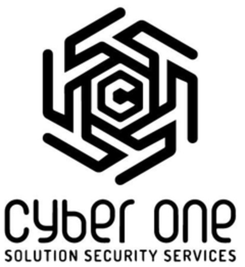 cyber one SOLUTION SECURITY SERVICES Logo (EUIPO, 15.12.2022)