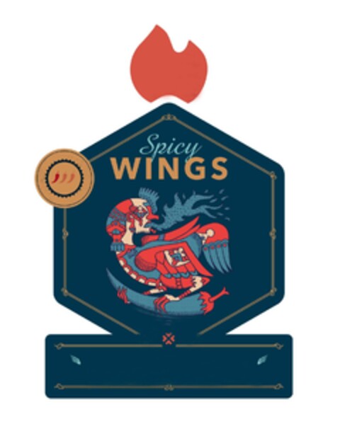 SPICY WINGS Logo (EUIPO, 23.02.2023)