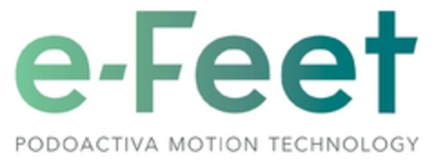 e - Feet PODOACTIVA MOTION TECHNOLOGY Logo (EUIPO, 31.03.2023)
