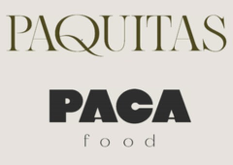 PAQUITAS PACA food Logo (EUIPO, 05.07.2023)