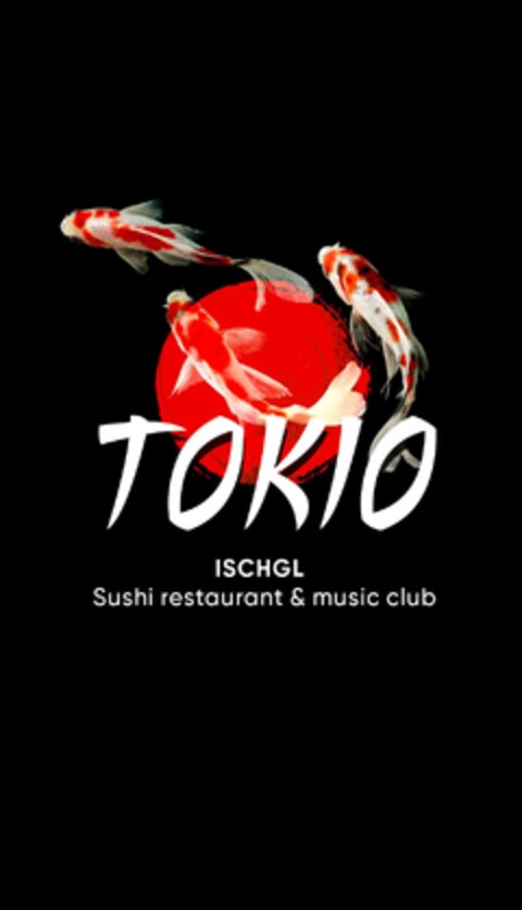 TOKIO ISCHGL Sushi restaurant & music club Logo (EUIPO, 09/05/2023)