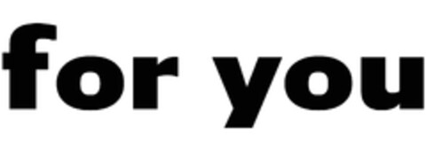 for you Logo (EUIPO, 06/11/2024)