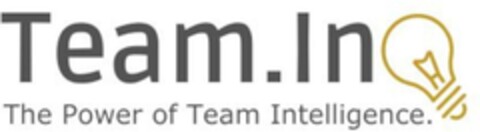 Team.In The Power of Team Intelligence . Logo (EUIPO, 26.06.2024)