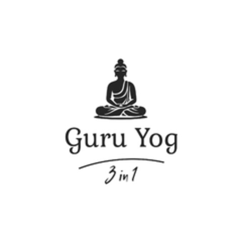 Guru Yog 3 in 1 Logo (EUIPO, 10.07.2024)