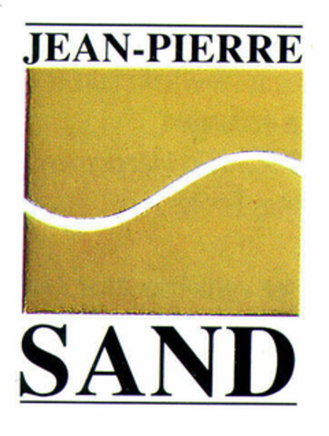 JEAN-PIERRE SAND Logo (EUIPO, 02.04.1997)