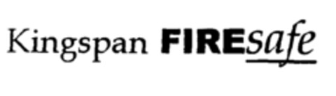 Kingspan FIREsafe Logo (EUIPO, 06/24/1997)