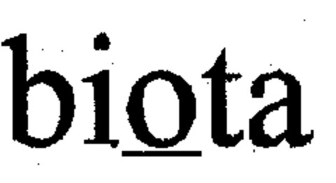 biota Logo (EUIPO, 30.11.1998)