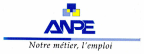 ANPE Notre métier, l'emploi Logo (EUIPO, 07.12.1998)