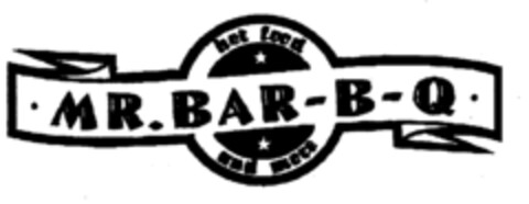 MR.BAR-B-Q hot food and meat Logo (EUIPO, 17.05.1999)