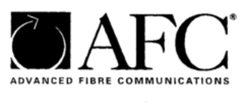 AFC ADVANCED FIBRE COMMUNICATIONS Logo (EUIPO, 01/20/2000)