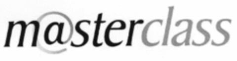 m@sterclass Logo (EUIPO, 22.06.2001)