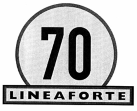 70 LINEAFORTE Logo (EUIPO, 04.12.2001)