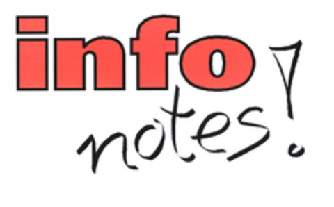 info notes! Logo (EUIPO, 04/30/2004)