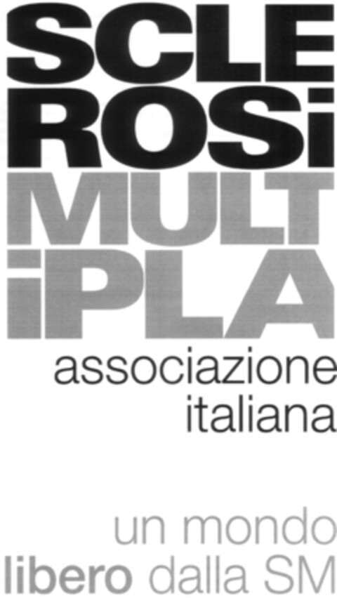 SCLEROSIMULTIPLA associazione italiana un mondo libero dalla SM Logo (EUIPO, 14.10.2008)