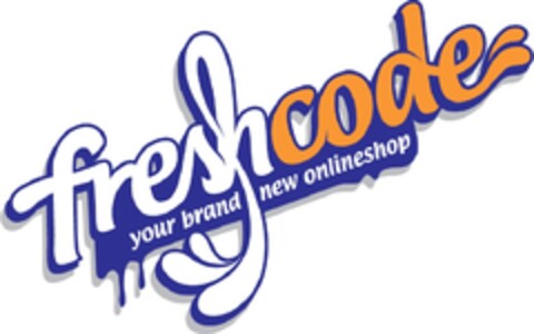 freshcode your brand new onlineshop Logo (EUIPO, 01/31/2011)