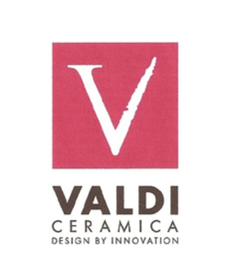 V VALDI CERAMICA DESIGN BY INNOVATION Logo (EUIPO, 01.02.2011)