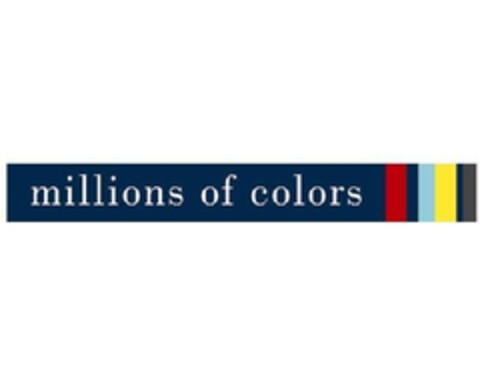 millions of colors Logo (EUIPO, 05/03/2011)