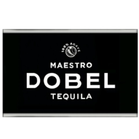 100% AGAVE MAESTRO DOBEL TEQUILA Logo (EUIPO, 30.11.2012)