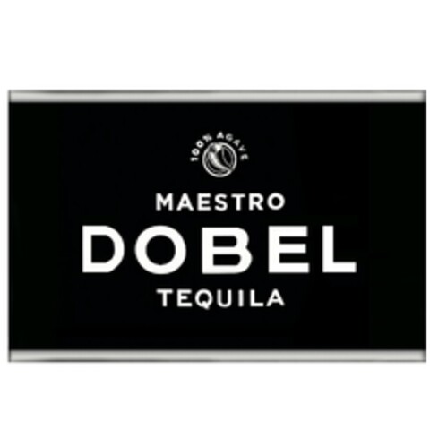 100% AGAVE MAESTRO DOBEL TEQUILA Logo (EUIPO, 11/30/2012)