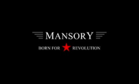 MANSORY BORN FOR REVOLUTION Logo (EUIPO, 16.07.2013)