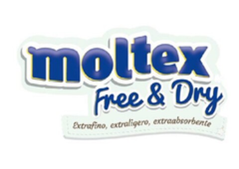 MOLTEX FREE & DRY EXTRAFINO, EXTRALIGERO, EXTRAABSORBENTE Logo (EUIPO, 10.09.2013)