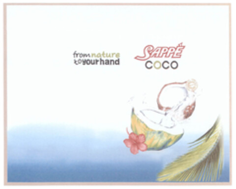 SAPPÈ COCO from nature to your hand Logo (EUIPO, 20.12.2013)