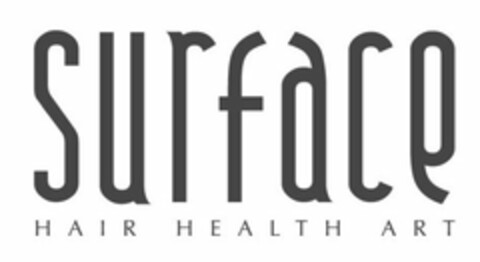 SURFACE HAIR HEALTH ART Logo (EUIPO, 29.01.2014)