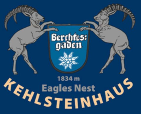 Berchtesgaden 1834 m Eagles Nest Kehlsteinhaus Logo (EUIPO, 28.05.2015)