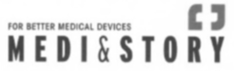 MEDI & STORY FOR BETTER MEDICAL DEVICES Logo (EUIPO, 03.01.2018)