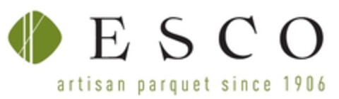 ESCO artisan parquet since 1906 Logo (EUIPO, 09.06.2020)