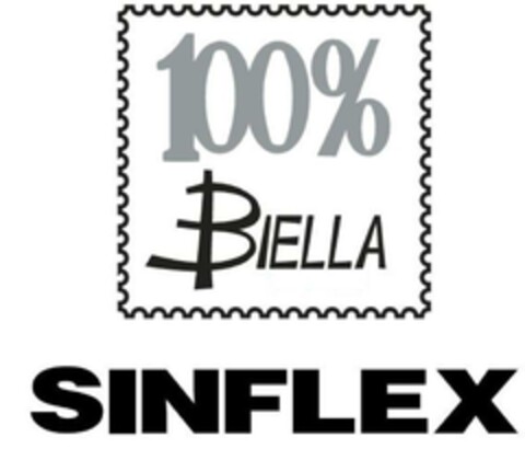 100% BIELLA SINFLEX Logo (EUIPO, 20.10.2022)