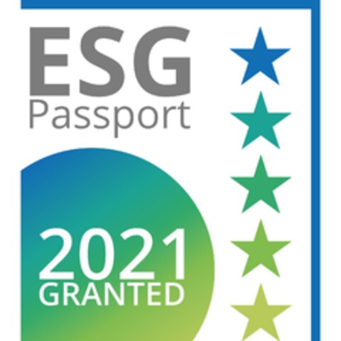 ESG Passport 2021 GRANTED Logo (EUIPO, 12/29/2022)