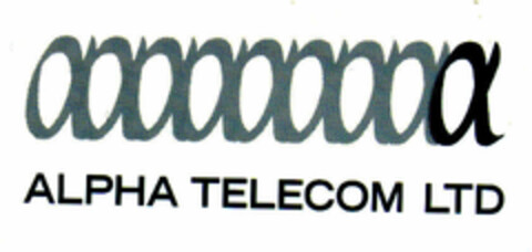 ALPHA TELECOM LTD Logo (EUIPO, 10.11.1997)